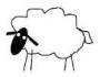 cartoon of sheep